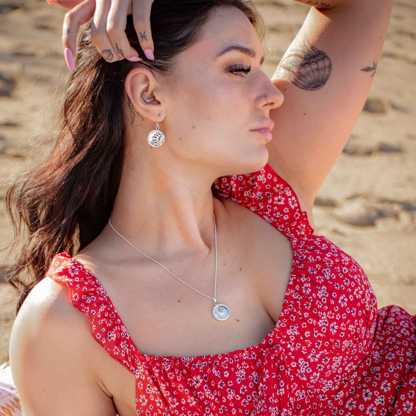 Solar Eclipse Earrings