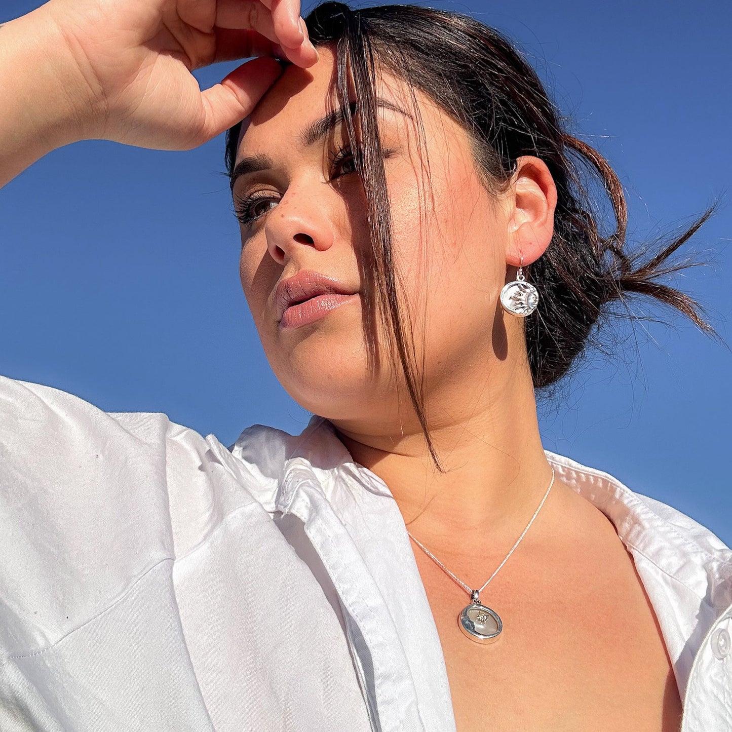 Solar Eclipse Earrings