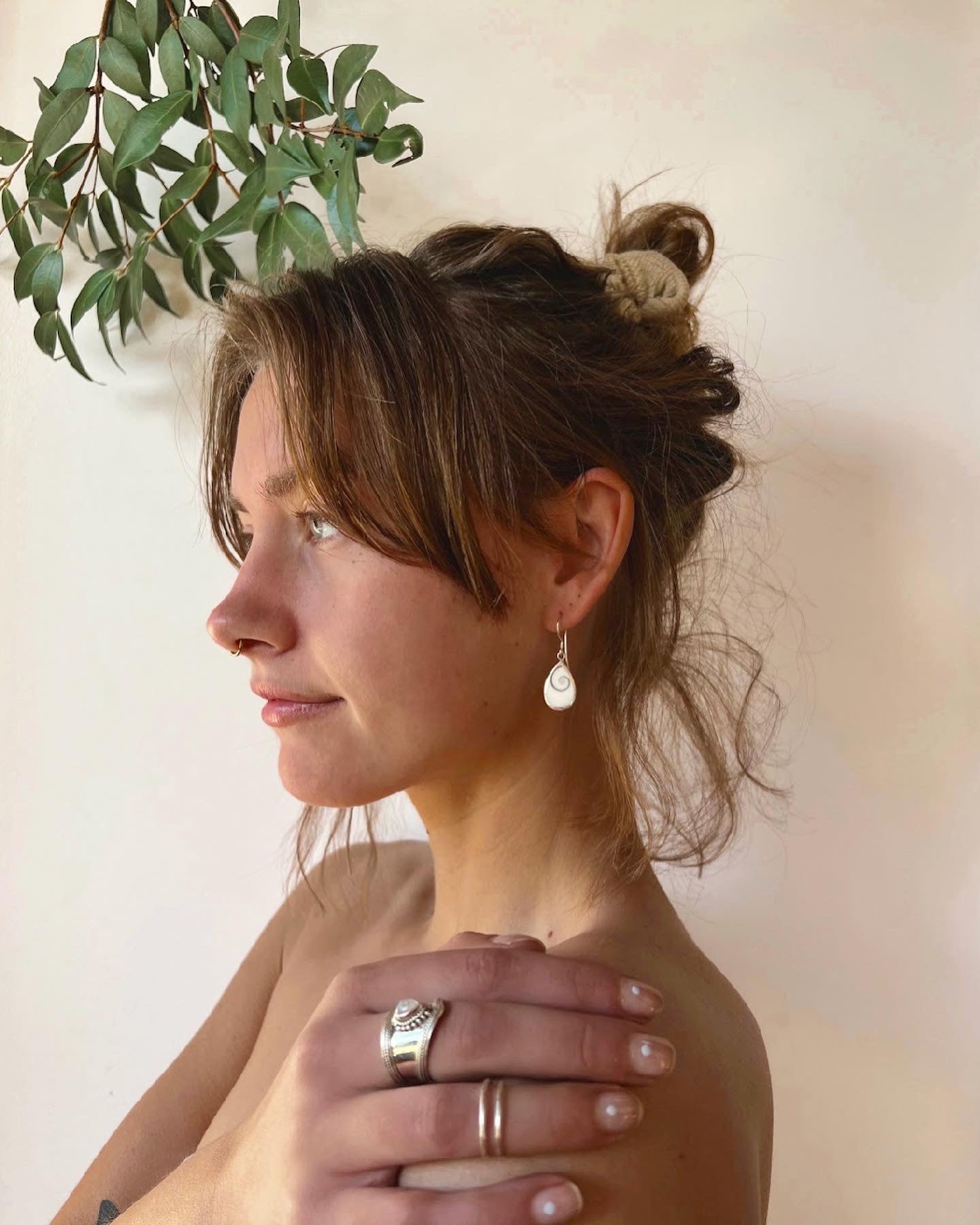 Shiva Shell Drop Earrings