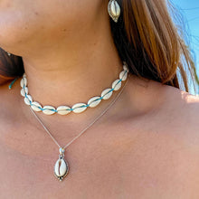 Load image into Gallery viewer, Beached Cowrie Shell Choker
