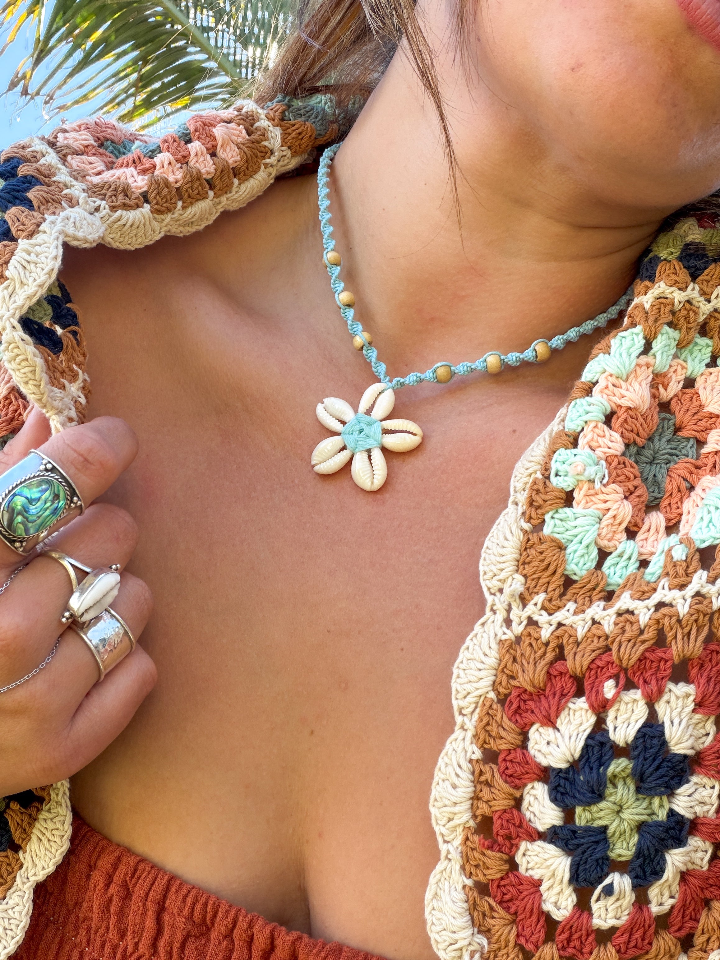 Jenny Cowrie Necklace