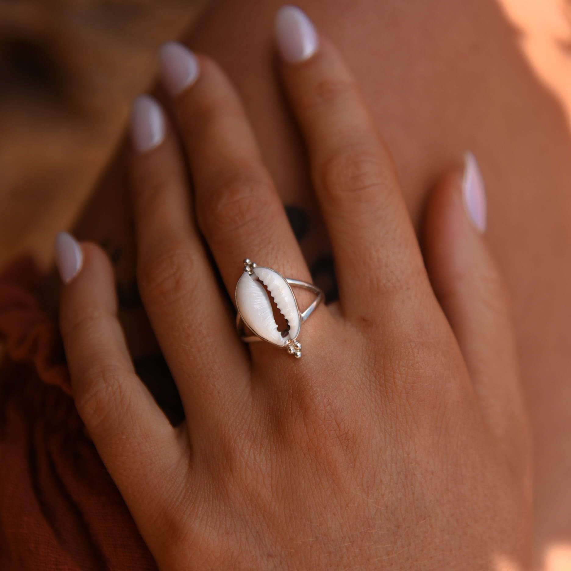 Offshore Cowrie Ring