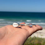 Cowrie Moonstone Cuff
