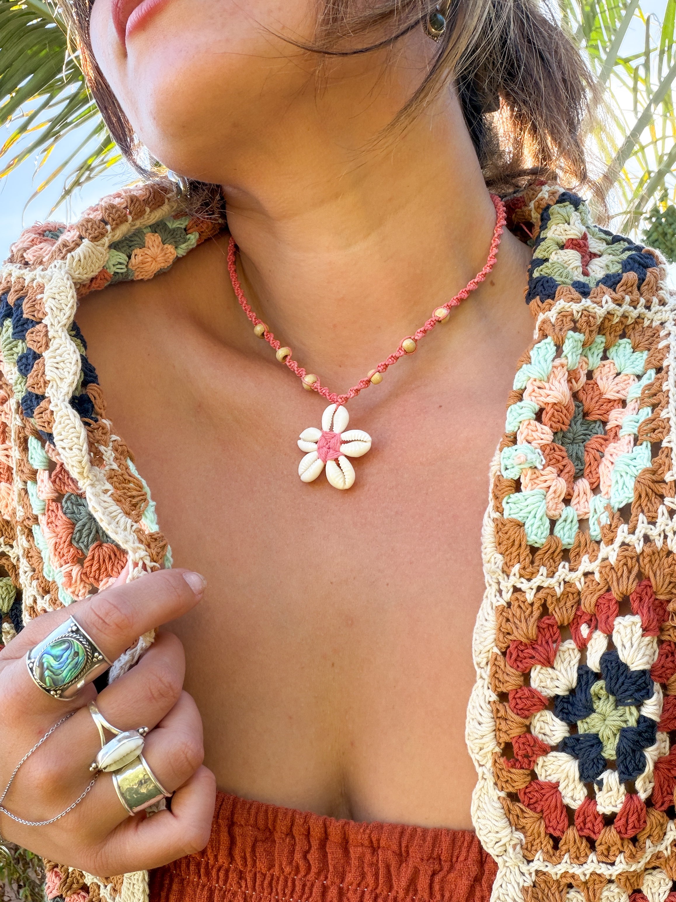Jenny Cowrie Necklace