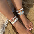 Zali Cowrie Anklet