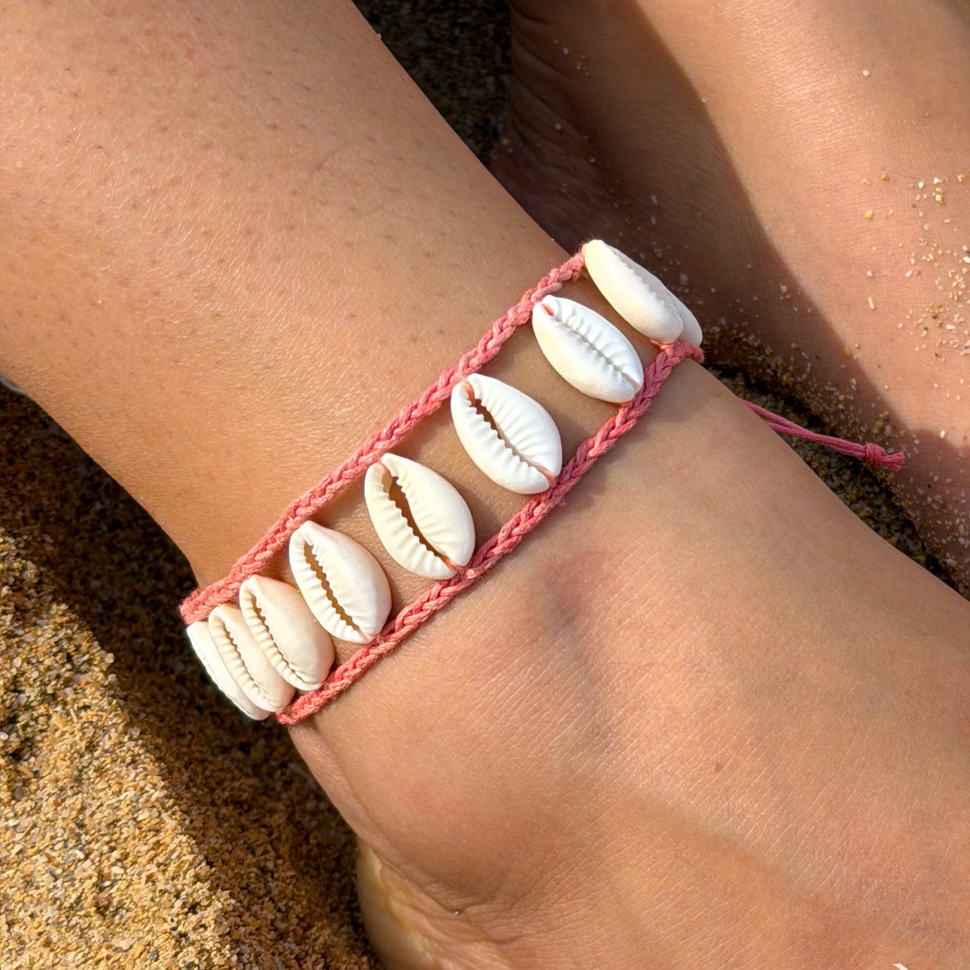 Zali Cowrie Anklet