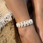 Zali Cowrie Anklet