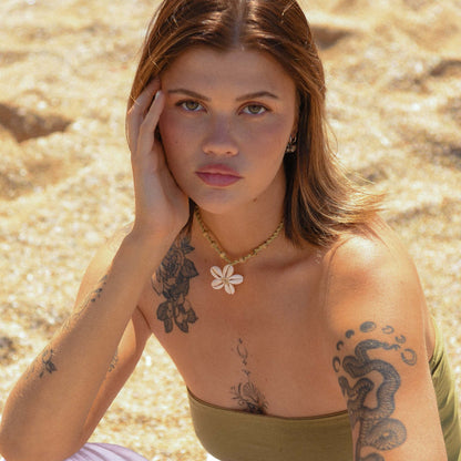 Jenny Cowrie Necklace
