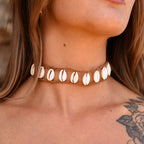 Zali Cowrie Choker